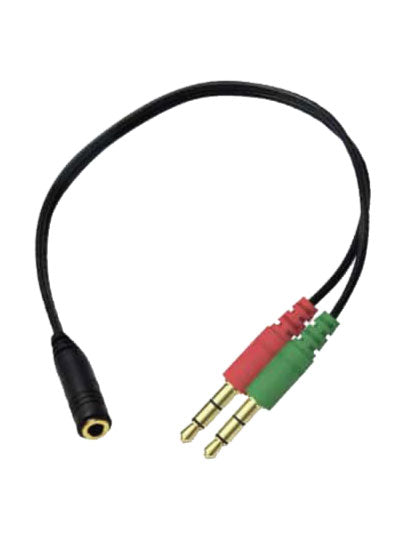 4pole to 2 x 3.5mm connection adapter
