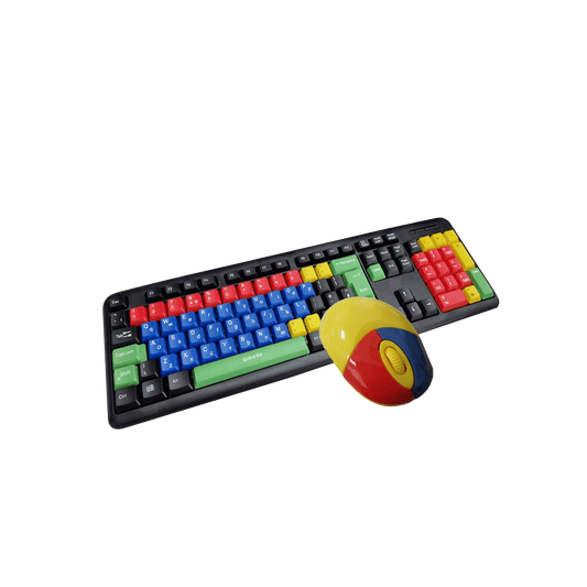 Lower and Uppercase Keyboard and Mouse Bundle 