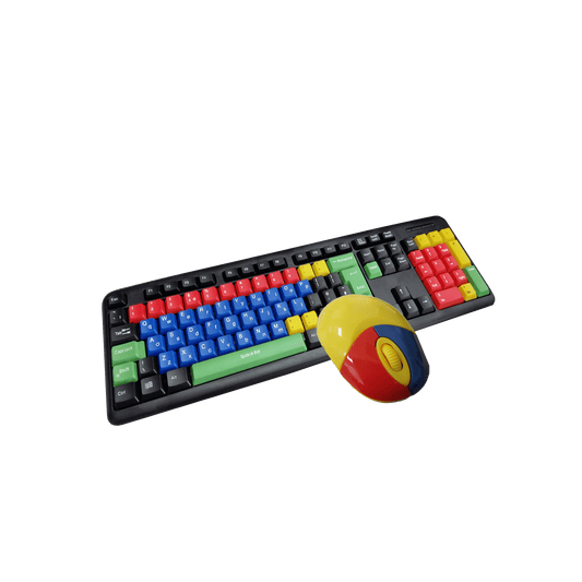 Lower and Uppercase Keyboard and Mouse Bundle