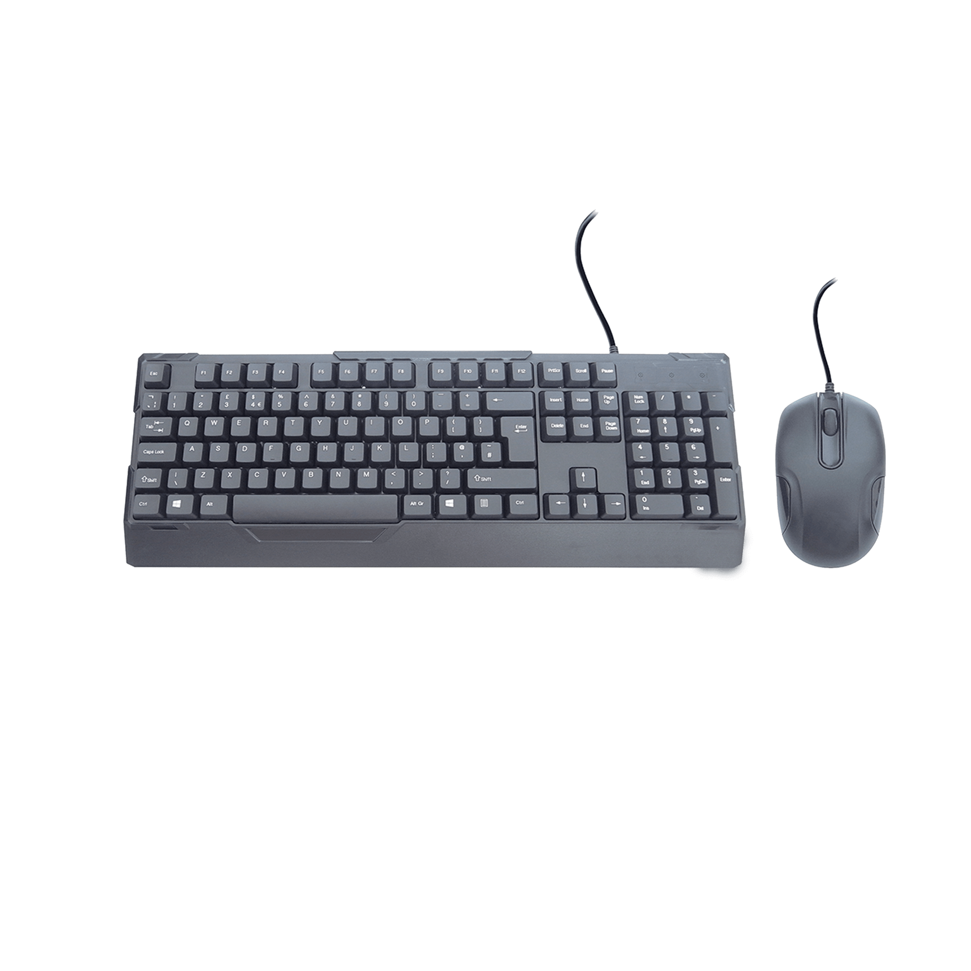 Black Keyboard and Mouse Bundle