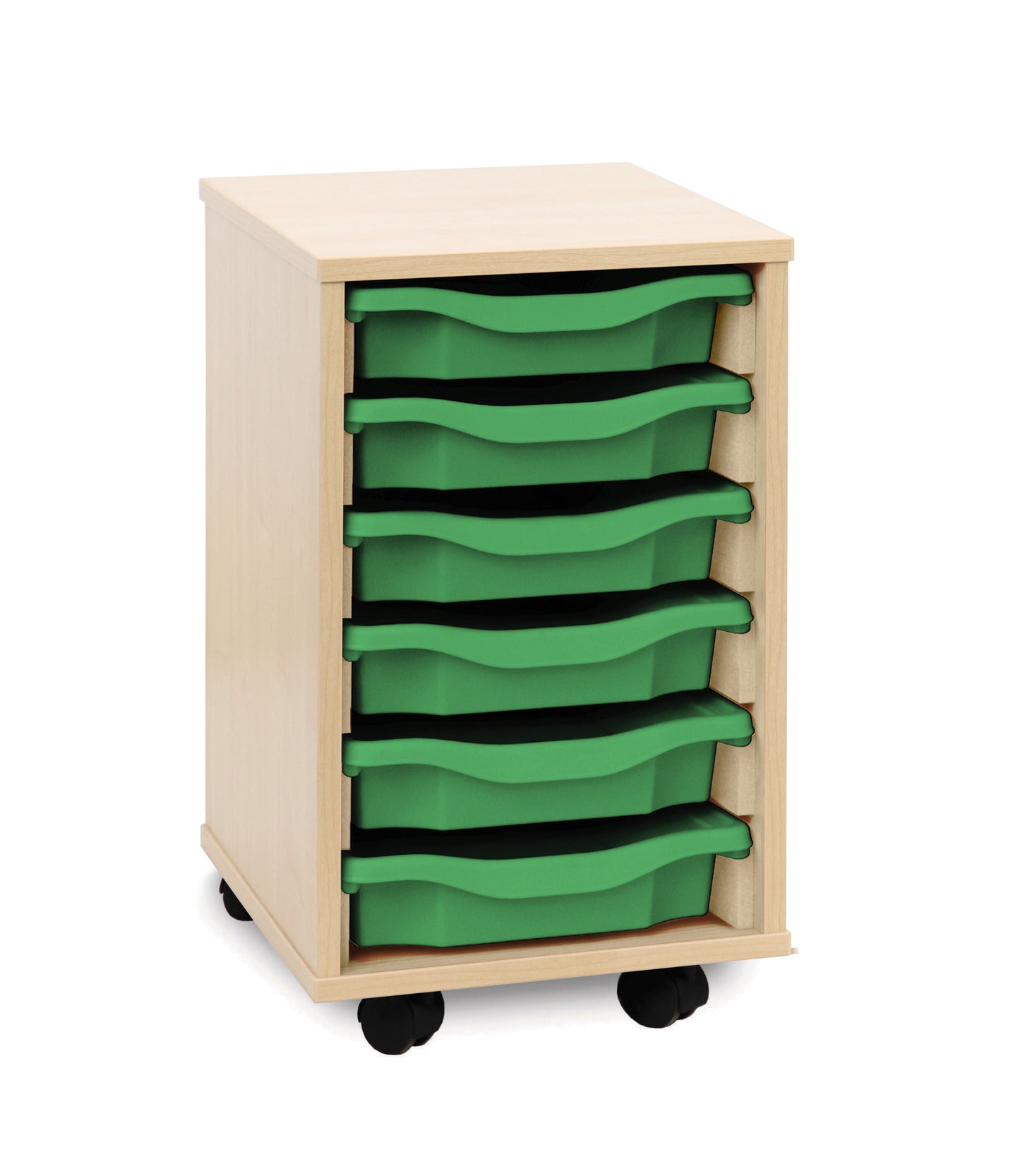 6 Tray Maple MFC storage unit