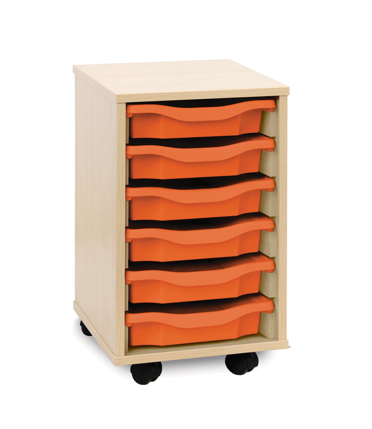 6 Tray Maple MFC storage unit