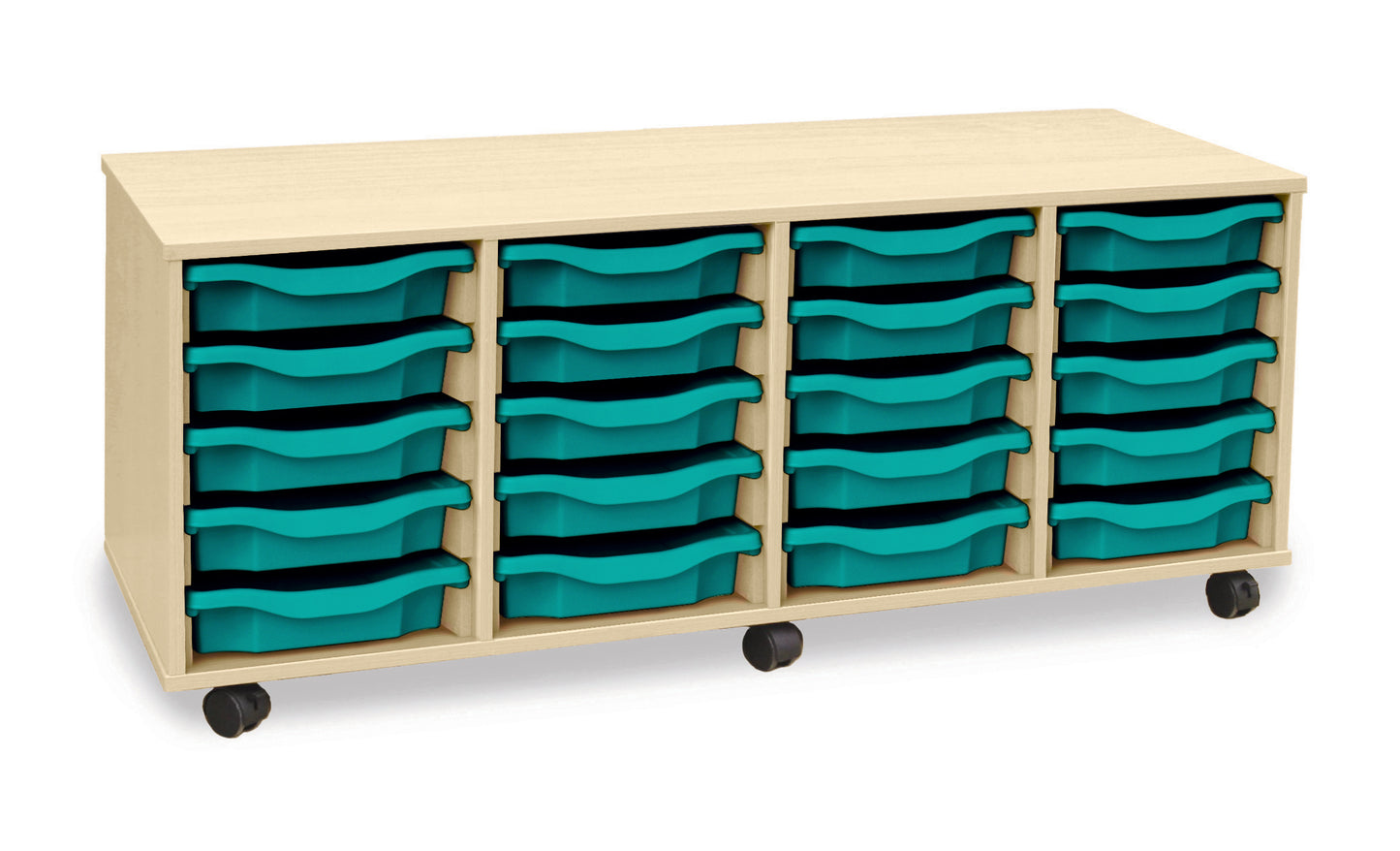 20 tray Maple MFC storage unit