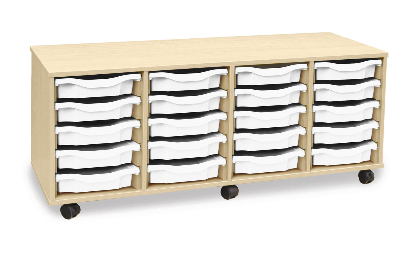 20 tray Maple MFC storage unit