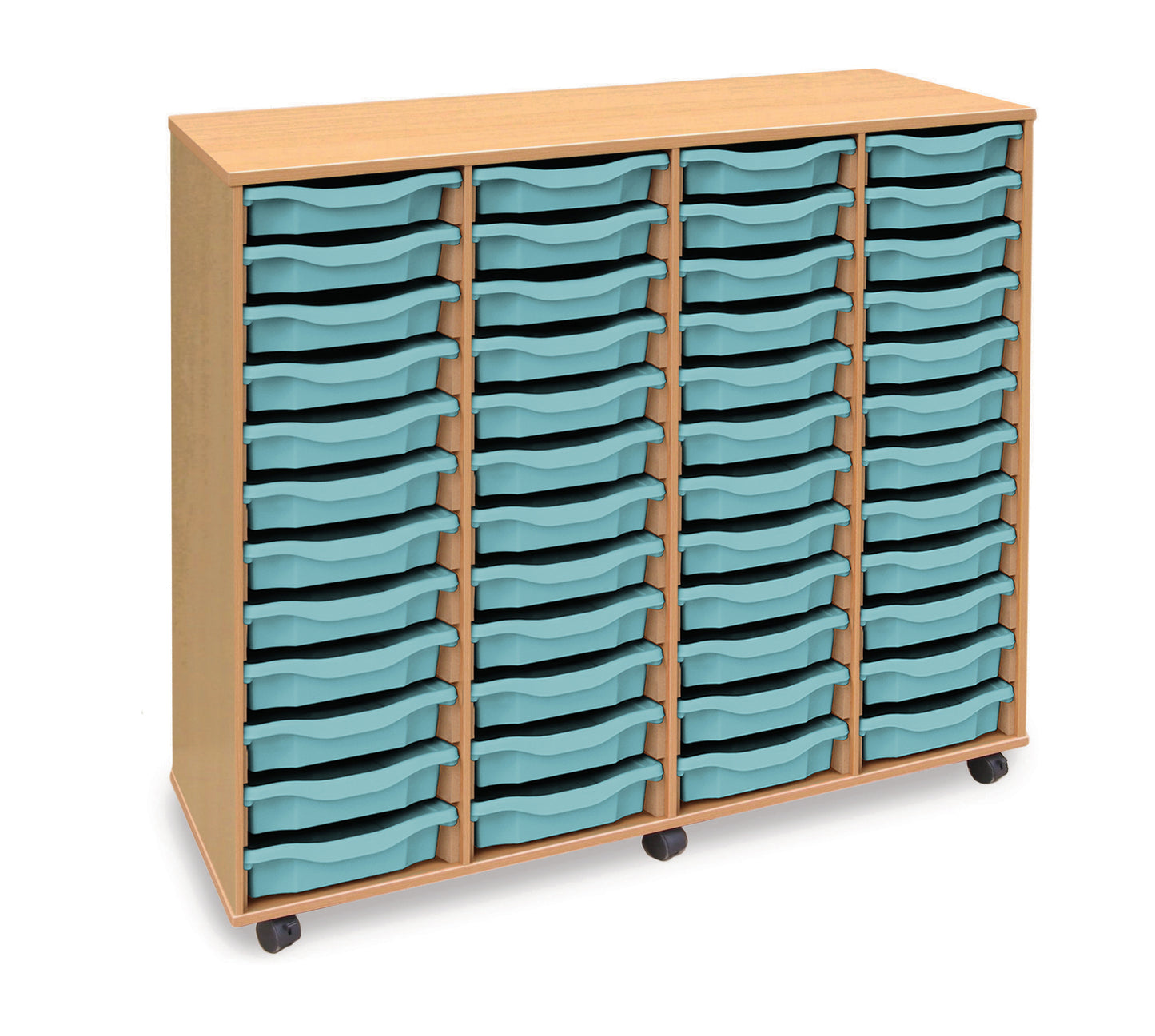 48 tray Beech MFC storage unit