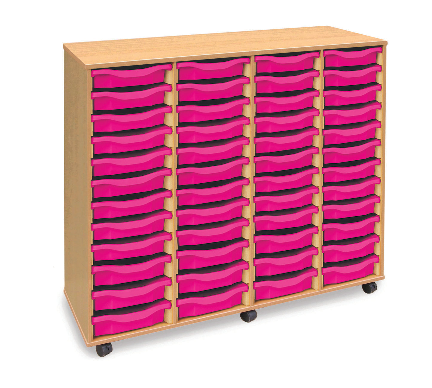 48 tray Beech MFC storage unit