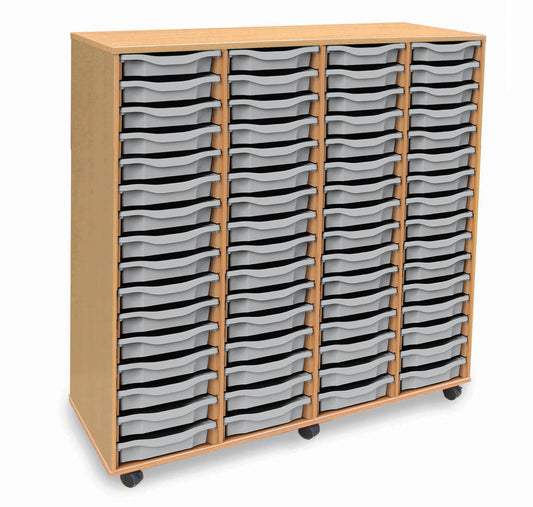64 tray Beech MFC storage unit