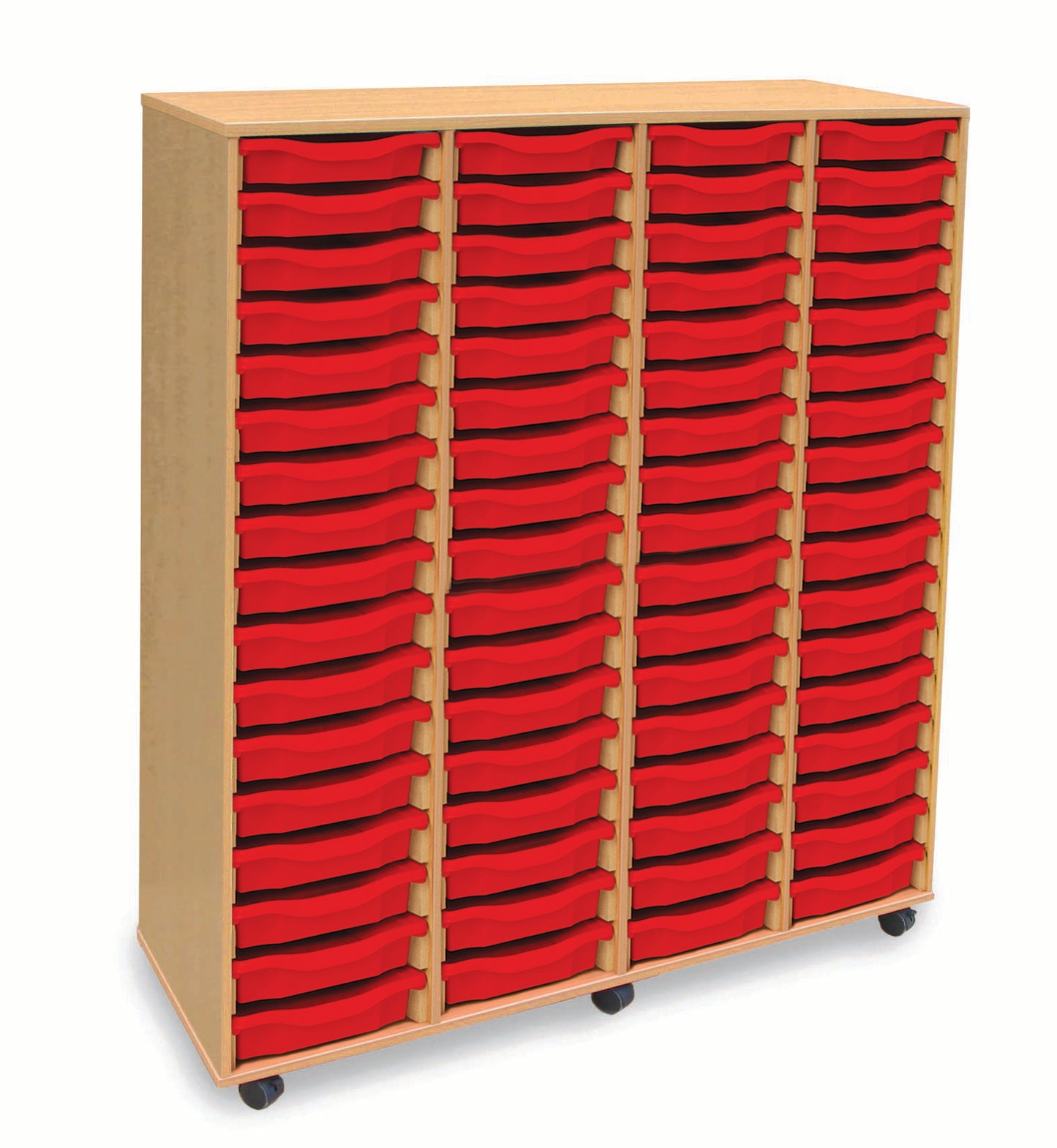 64 tray Beech MFC storage unit