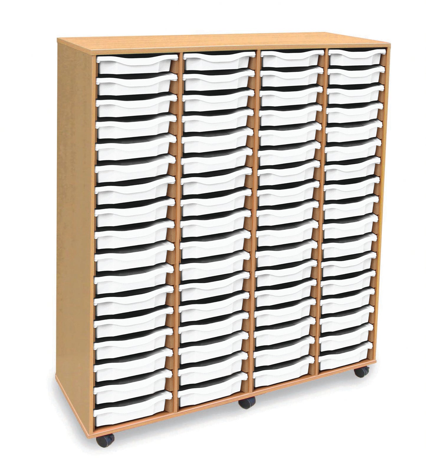 64 tray Beech MFC storage unit