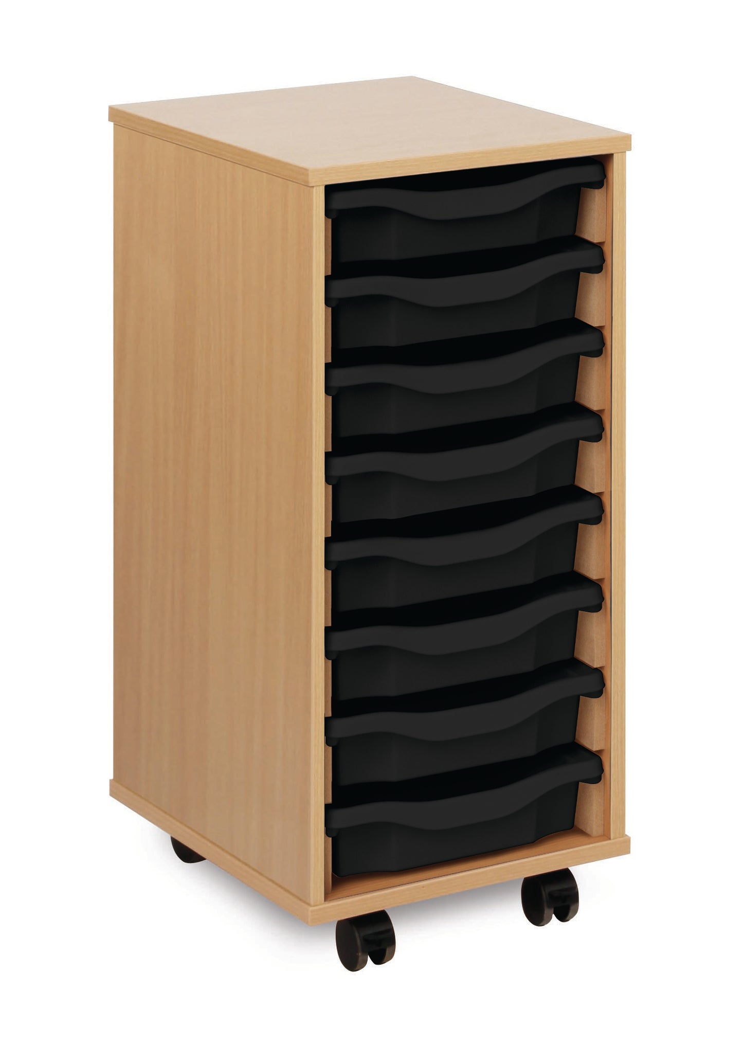 8 Tray Beech MFC storage unit