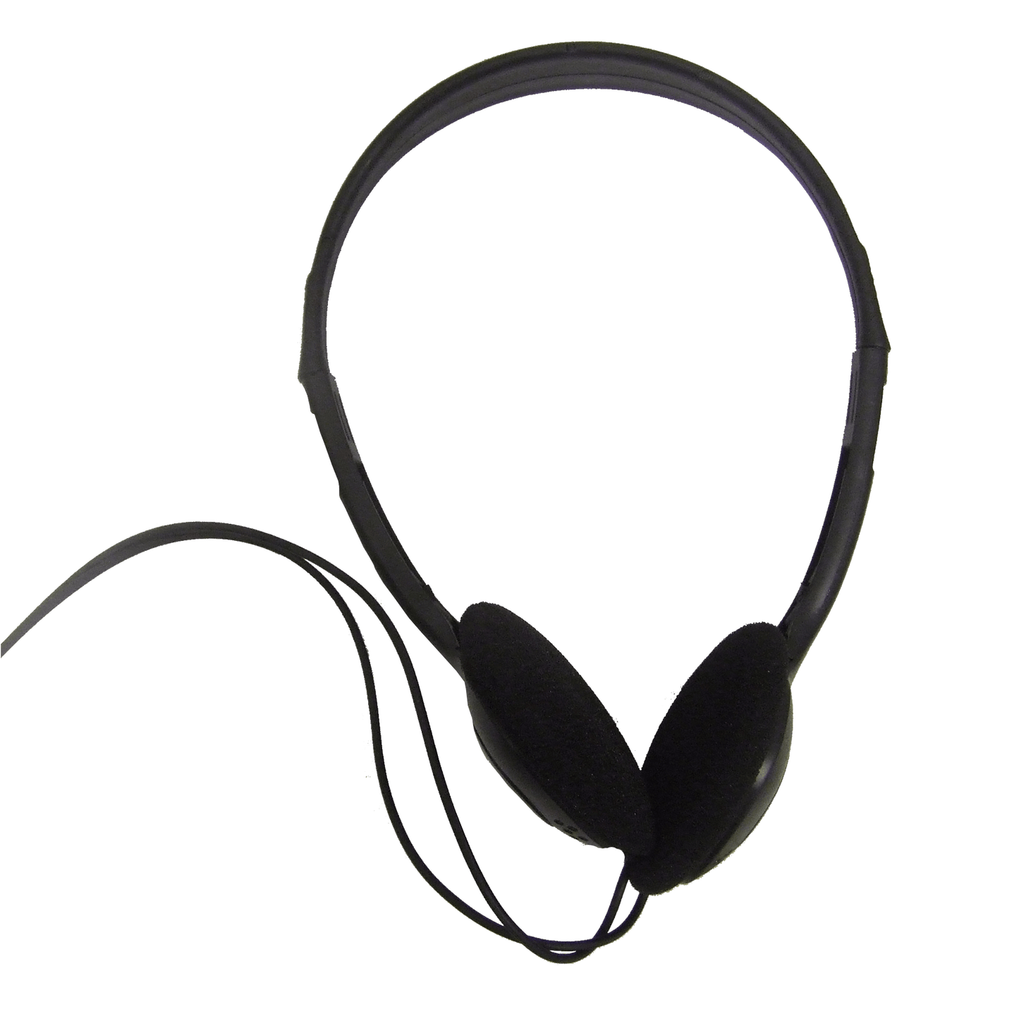 front view of headphones