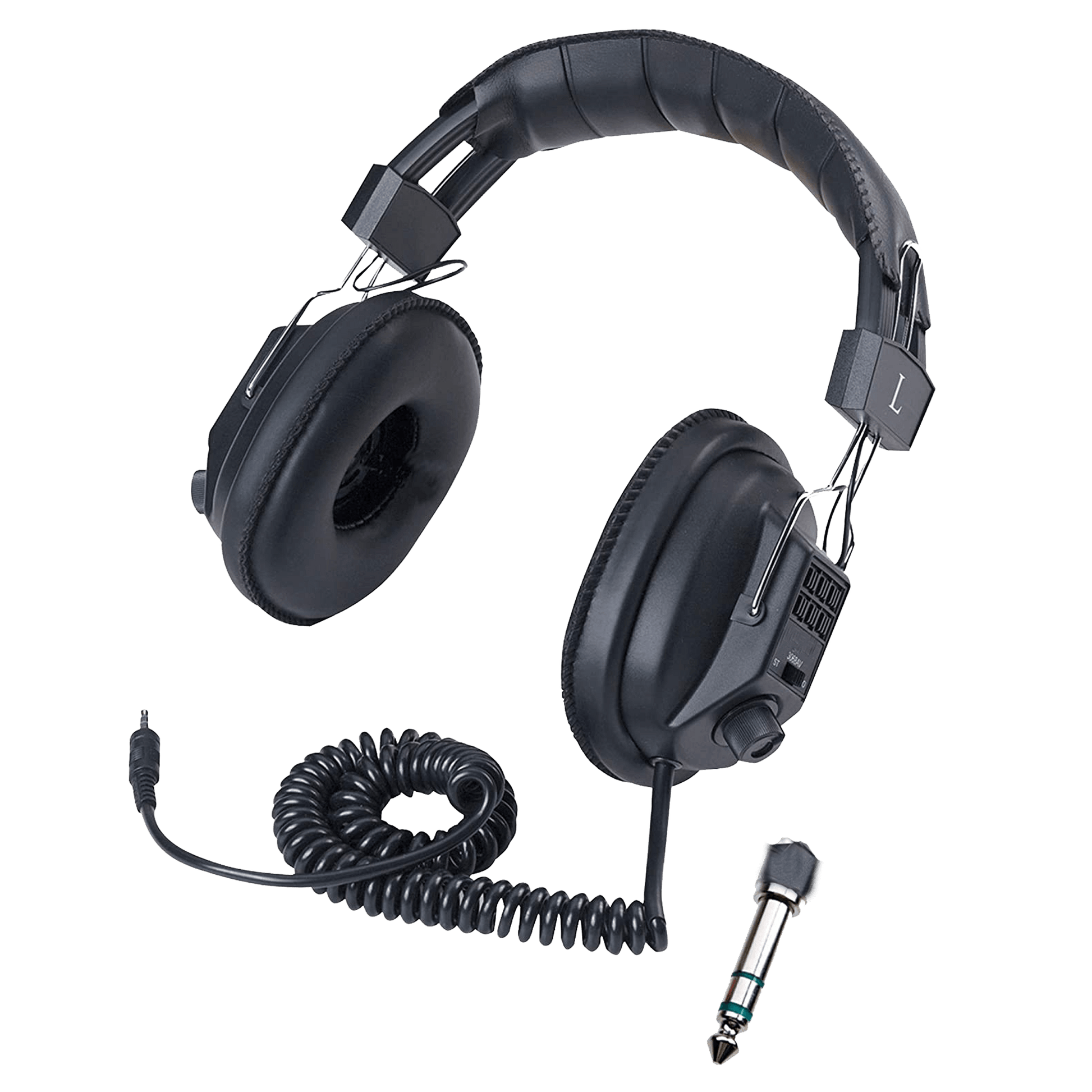 full view of headphones