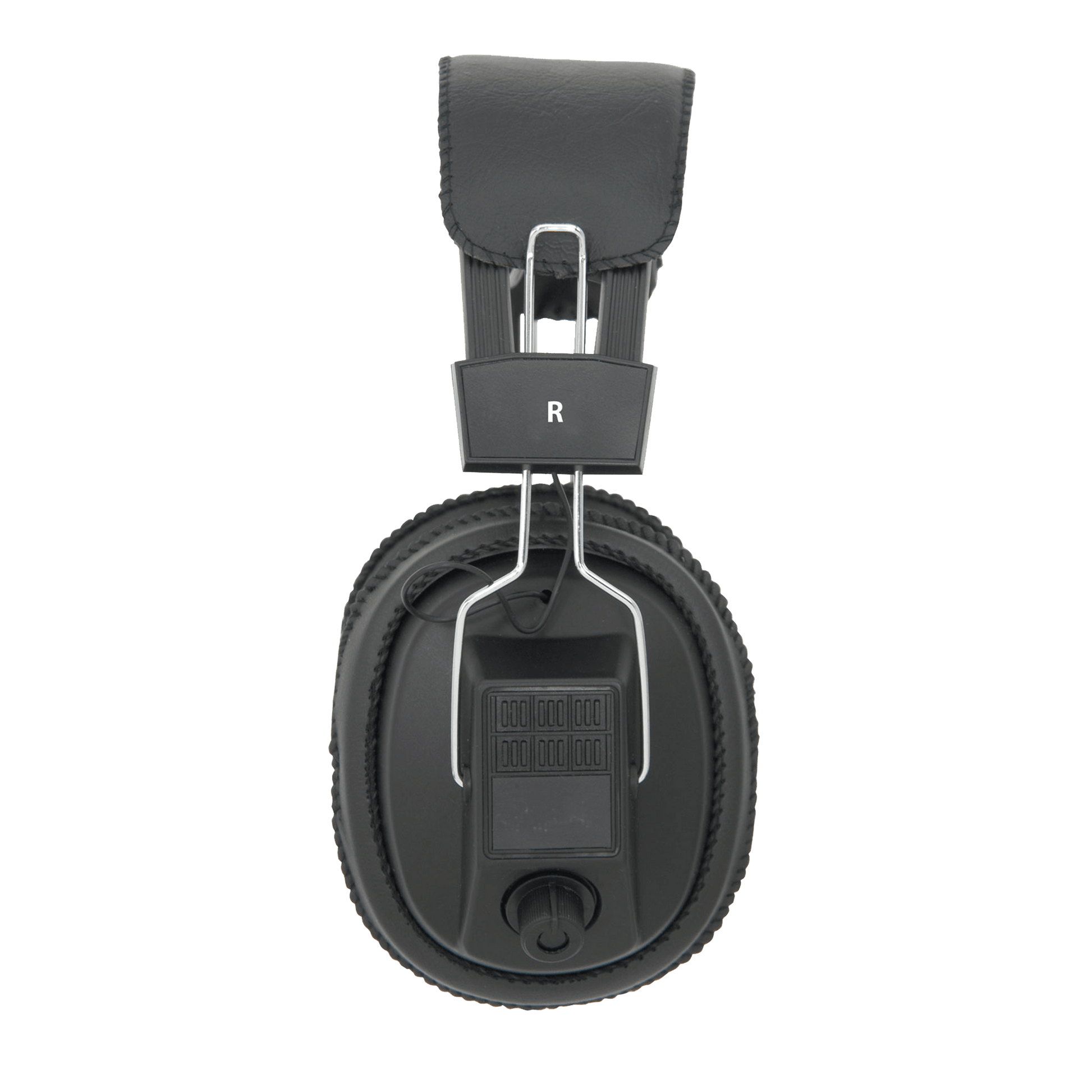 side view of headphones