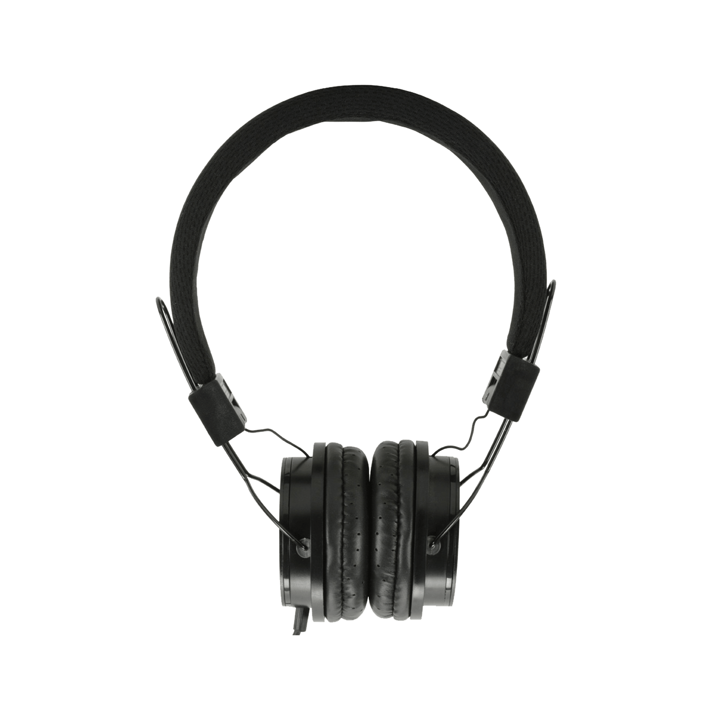 front view of headphones