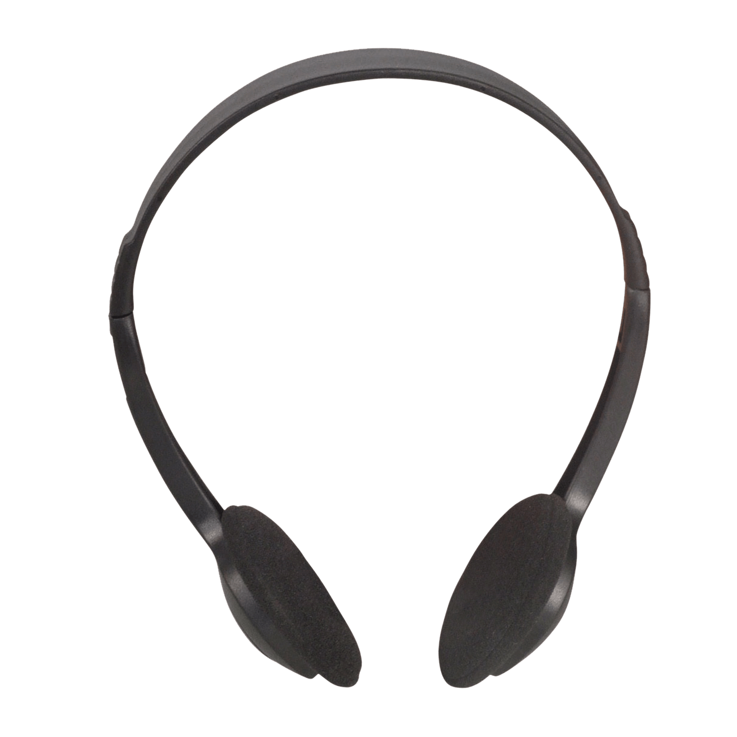 front view of headphones