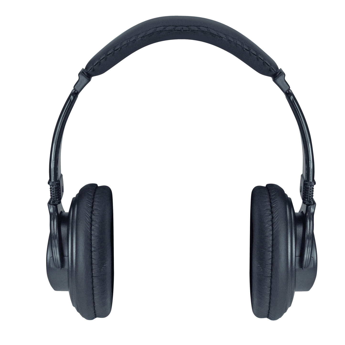 front view of headphones