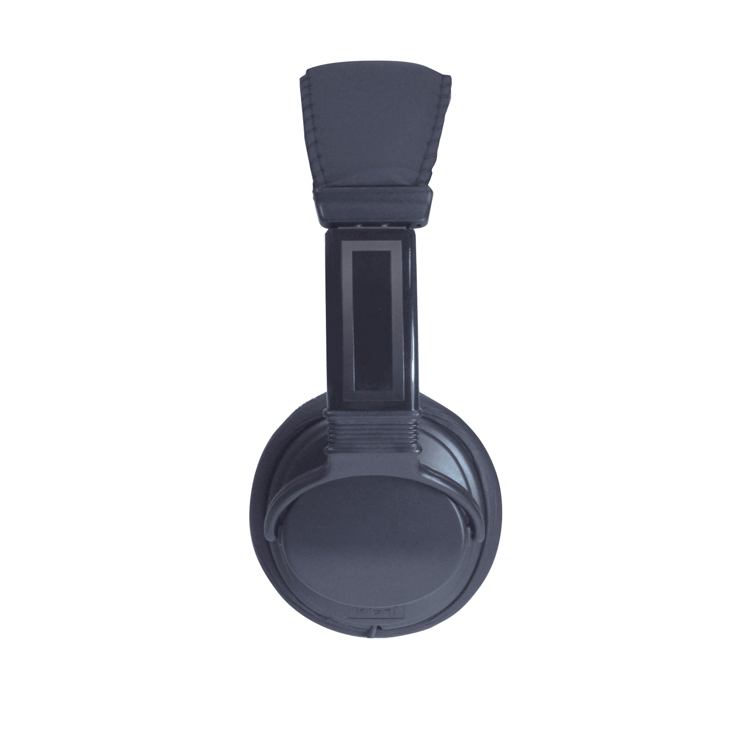 side view of headphones