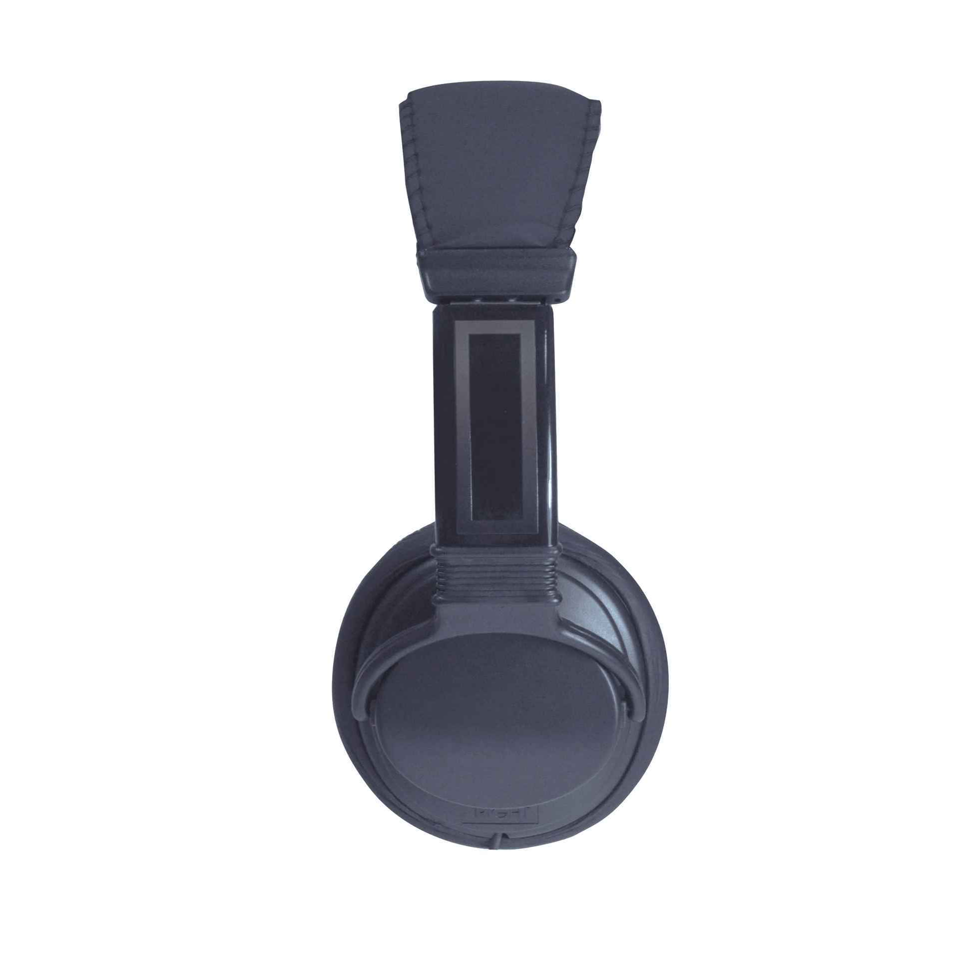 side view of headphones