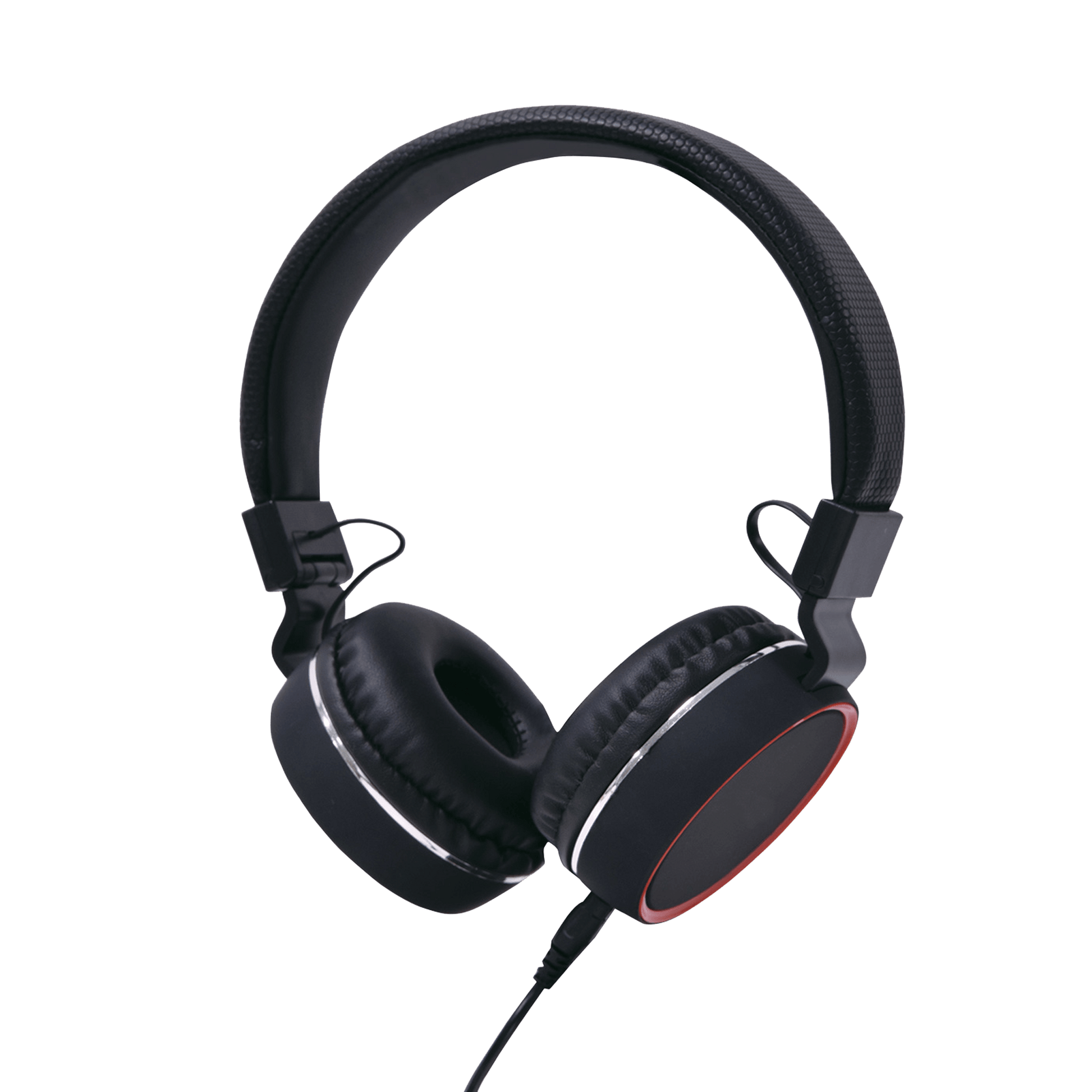 front view of headphones