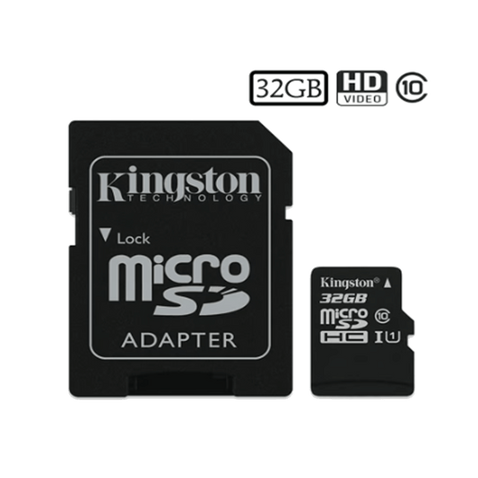 32 GB SD Card and Adapter