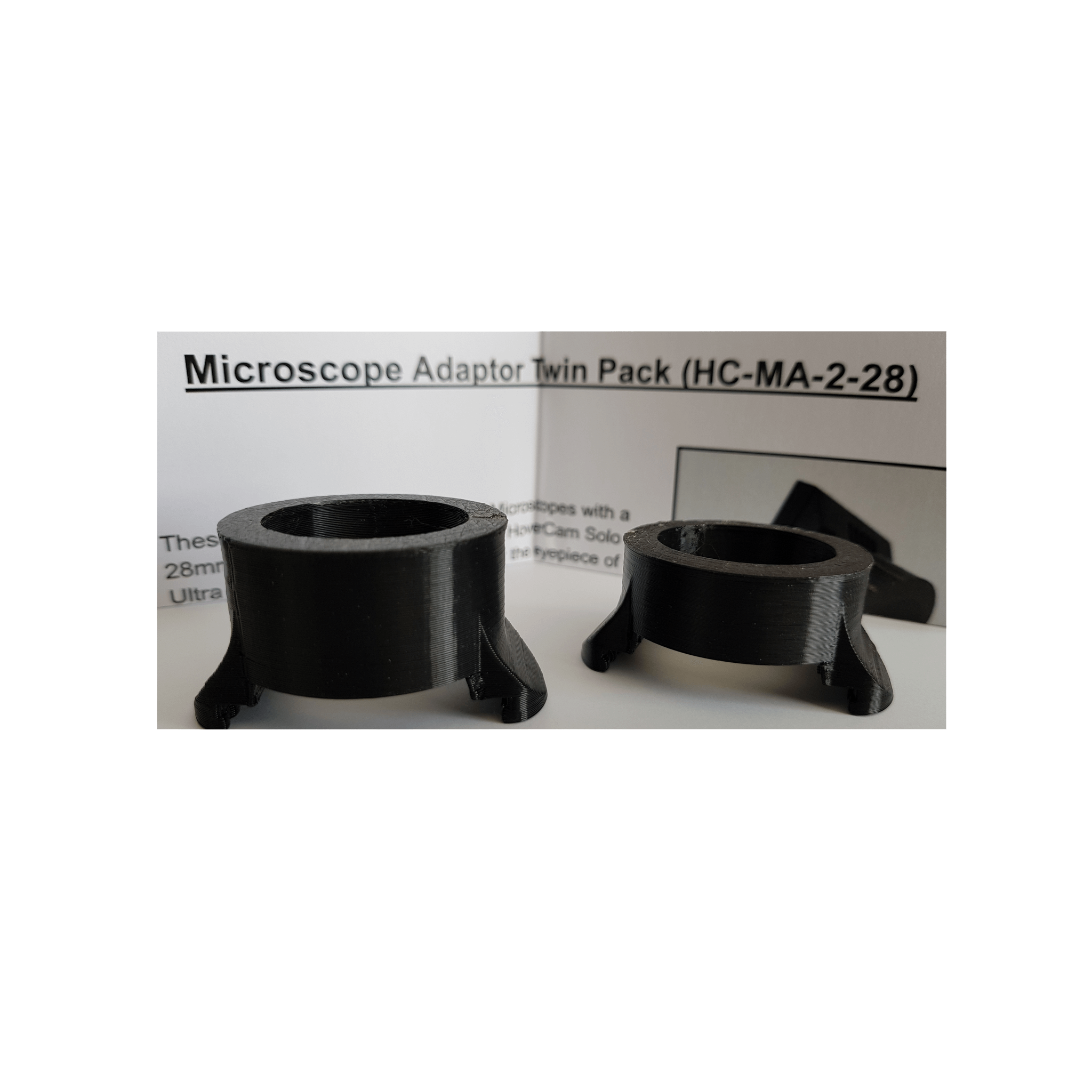 Microscope Adaptor Twin Pack (for 28mm eyepieces) – Wishtrac
