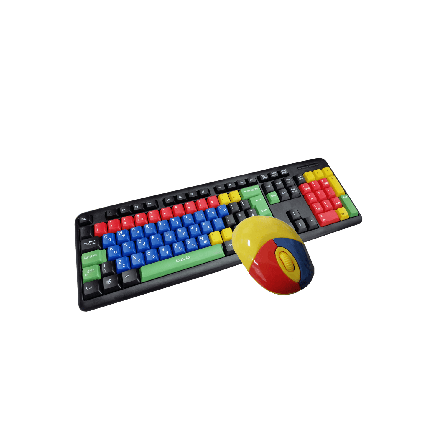 Lower and Uppercase Keyboard and Mouse Bundle 