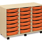 21 Tray Maple MFC storage unit