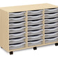 21 Tray Maple MFC storage unit