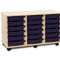 18 tray Maple MFC storage unit