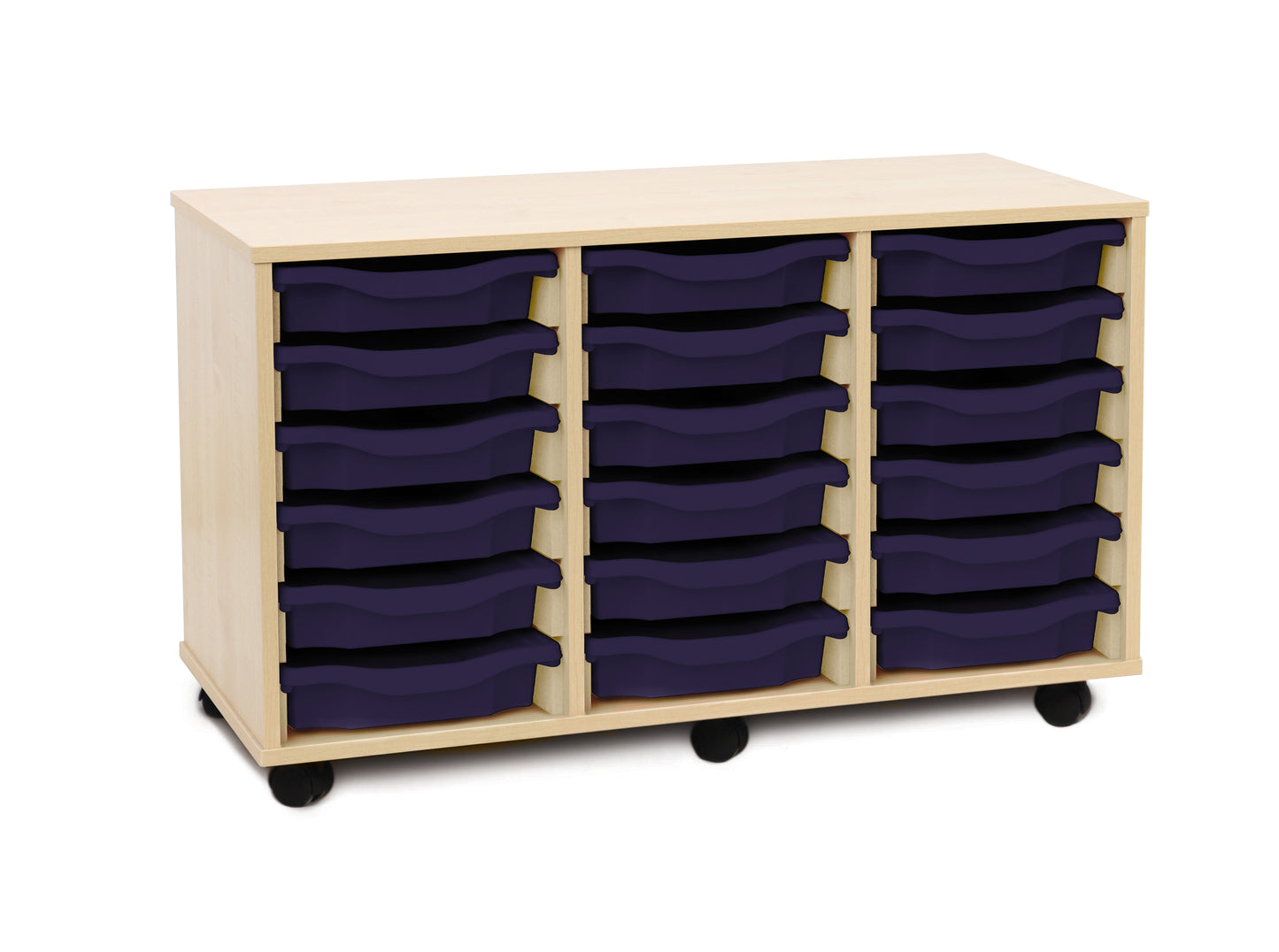 18 tray Maple MFC storage unit