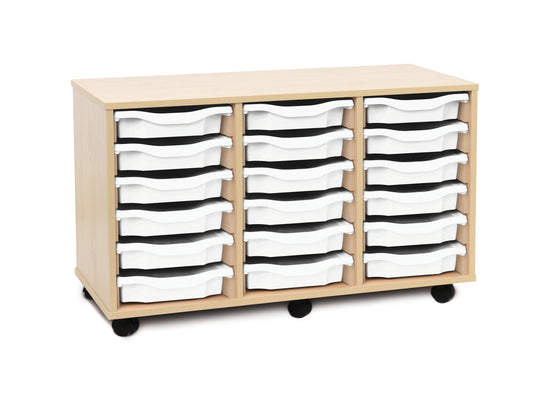 18 tray Maple MFC storage unit