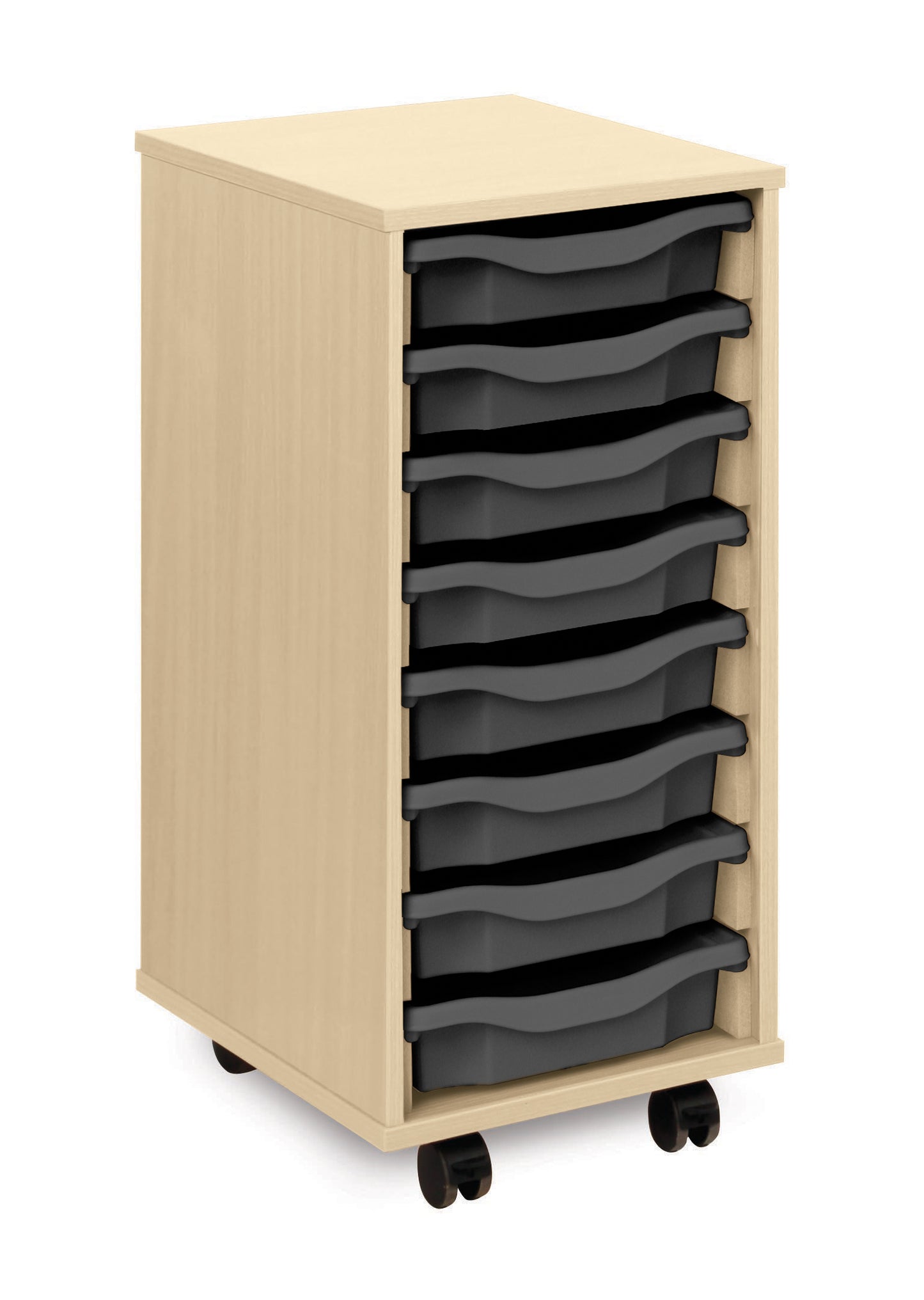 8 Tray Maple MFC storage unit