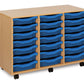 21 Tray Beech MFC storage unit