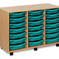 21 Tray Beech MFC storage unit