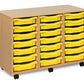 21 Tray Beech MFC storage unit