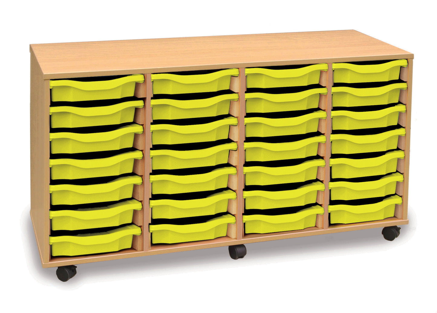 28 tray Beech MFC storage unit