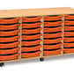 28 tray Beech MFC storage unit