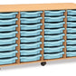 32 tray Beech MFC storage unit