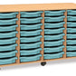 32 tray Beech MFC storage unit