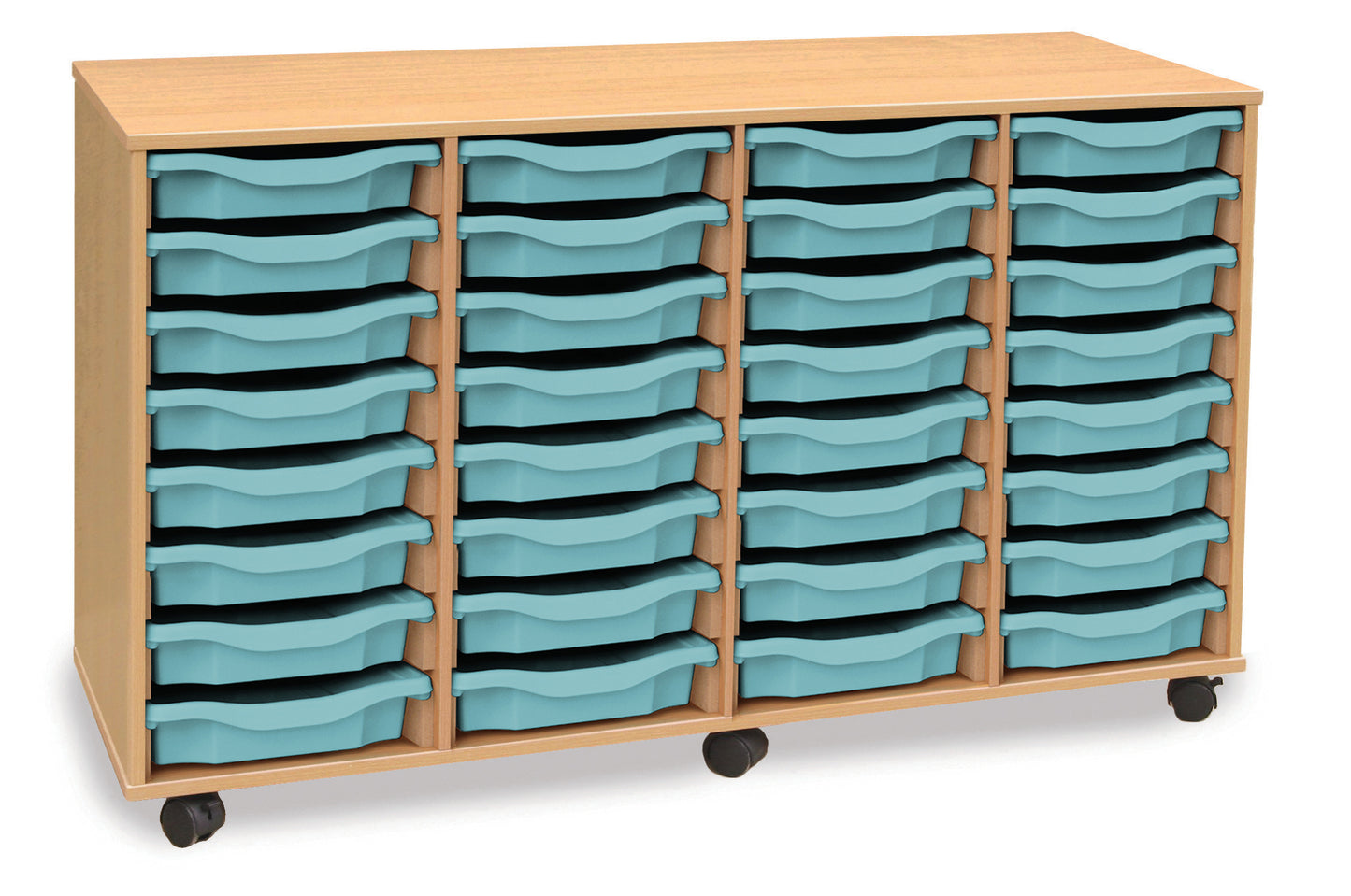 32 tray Beech MFC storage unit