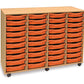 40 tray Beech MFC storage unit