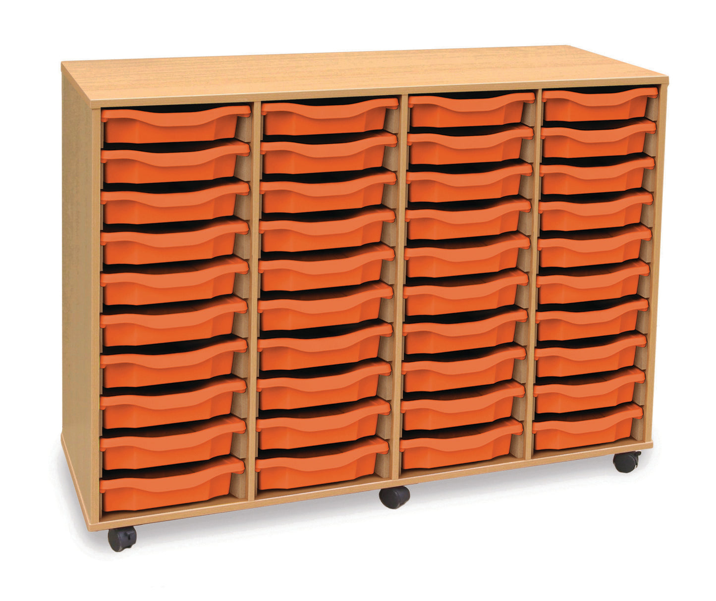 40 tray Beech MFC storage unit