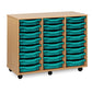 24 tray Beech MFC storage unit