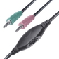 mic volume control and connection