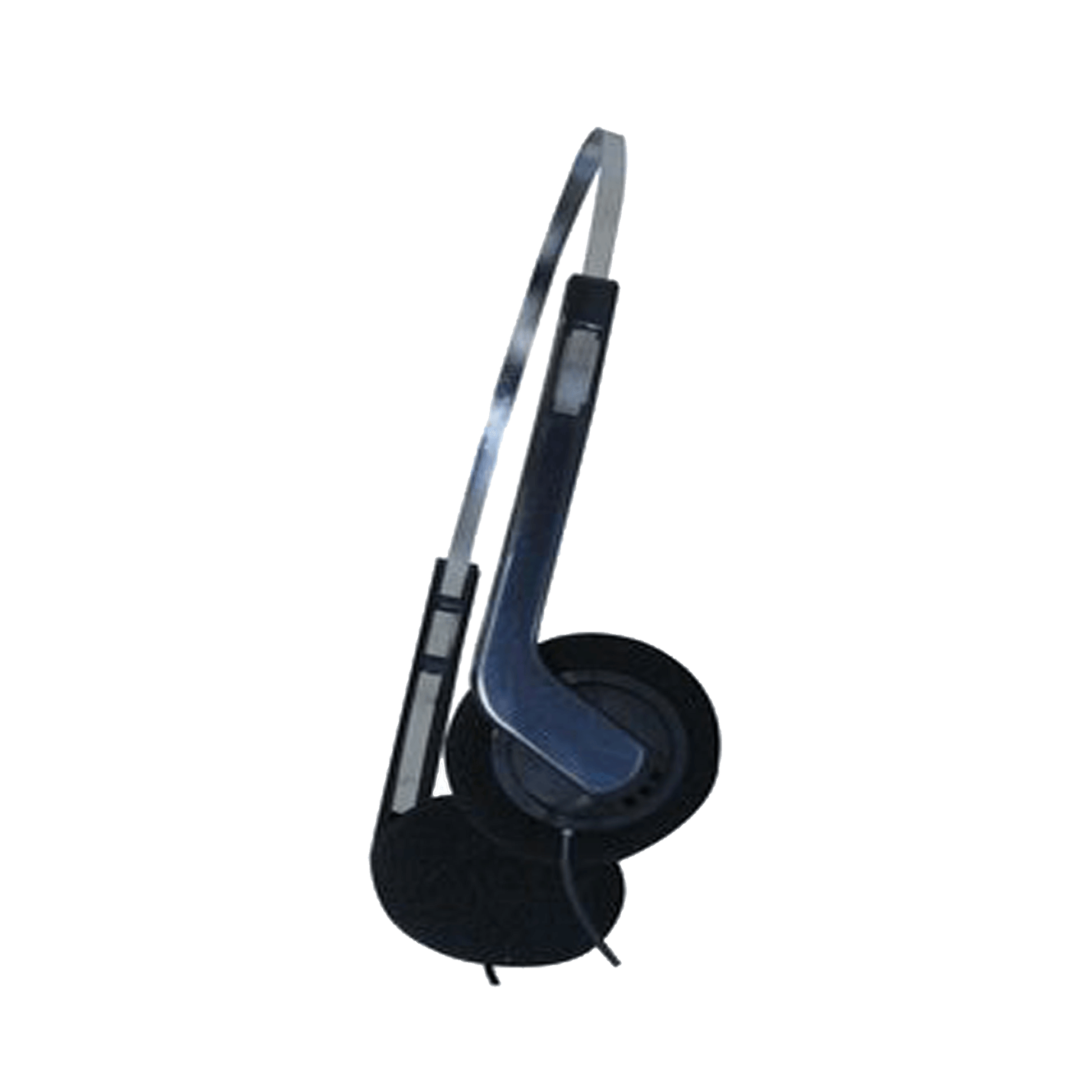 side view of headphones